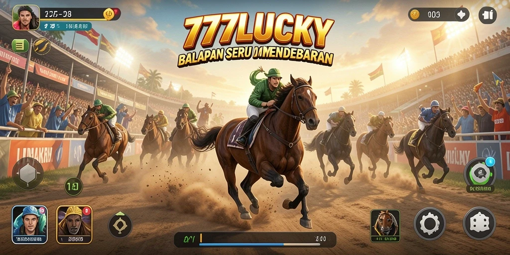 Tampilan gameplay seru dan mendebarkan dalam 777LUCKY.