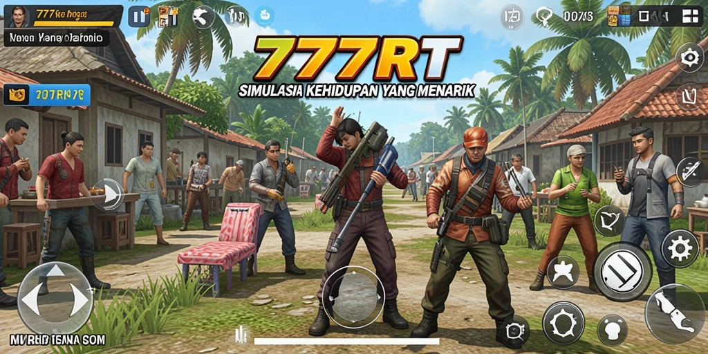 Tampilan gameplay menarik dari 777RT yang penuh interaksi.