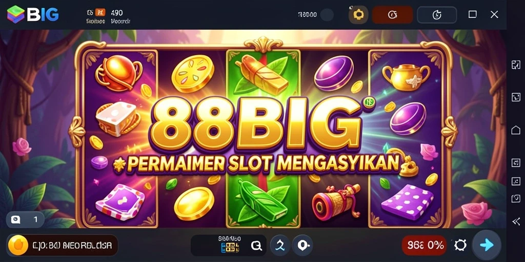 Tampilan menawan dari gameplay Slot di 88BIG.