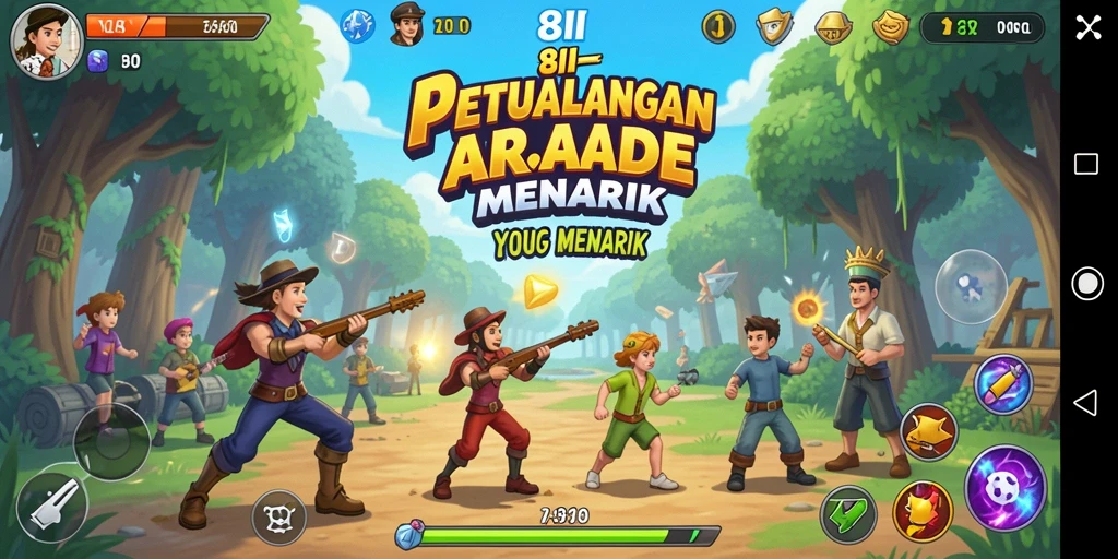 Tangkapan layar gameplay 8II yang menampilkan aksi seru dan grafik menarik.
