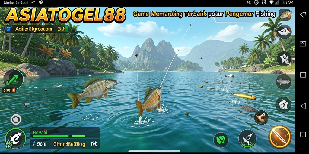 Tangkap berbagai jenis ikan dalam gameplay ASIATOGEL88 yang menarik.