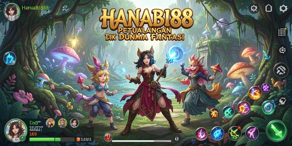 Tangkapan layar utama HANABI88 menunjukkan aksi petualangan yang mendebarkan.
