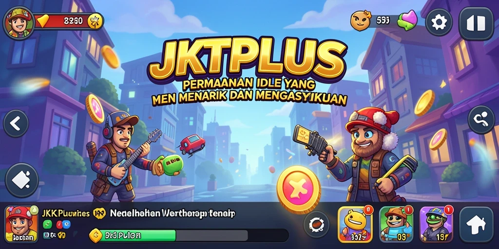 Tampilan menarik dalam gameplay Idle JKTPLUS yang memikat.