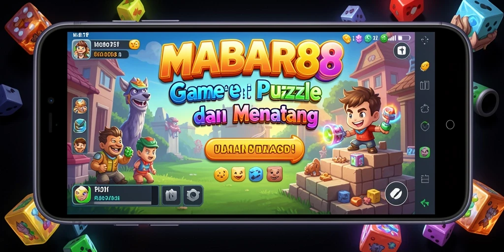 Tampilan gameplay MABAR88 dengan tantangan puzzle menarik.