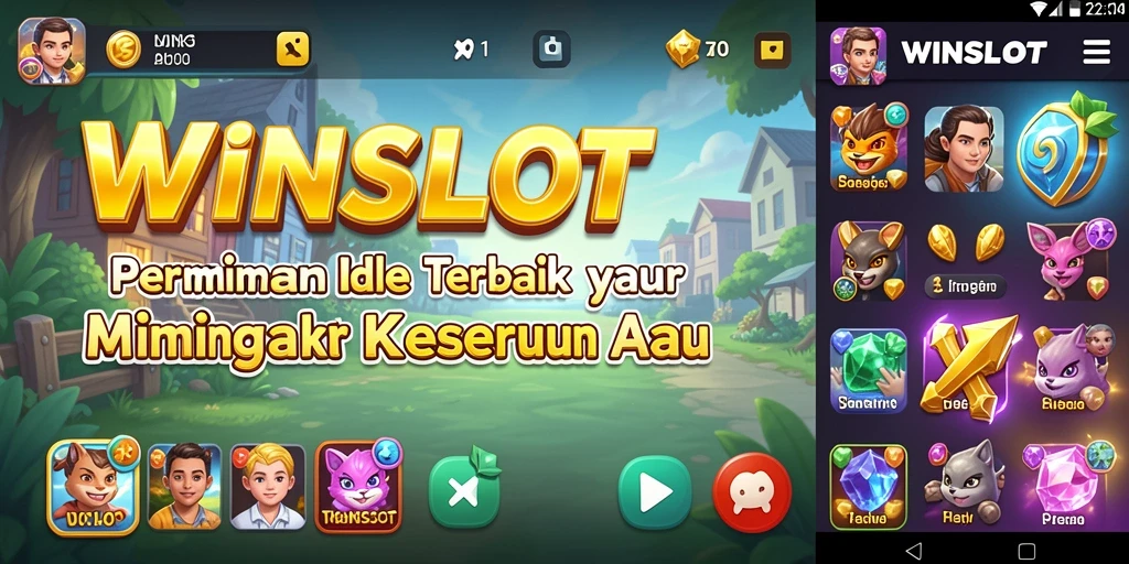 Tampilan gameplay WINSLOT yang penuh warna dan menyenangkan.